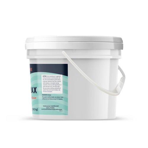 Luonix Borax, 1 Gallon Bucket, Multipurpose Cleaner, Laundry Additive
