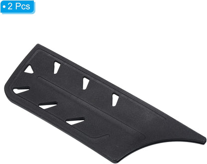 PATIKIL Plastic Safety Knife Cover Sleeves, 2 Pack for 7" Nakiri Knife, Universal Blade Protector, Black