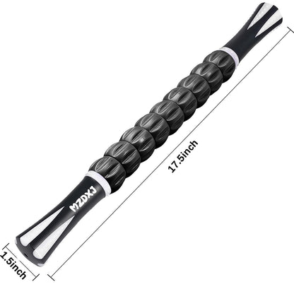 Muscle Roller, Massage Roller Stick for Athletes, Help Reducing Muscle Soreness Cramping Tightness Leg Arms Back Calves Muscle Massager
