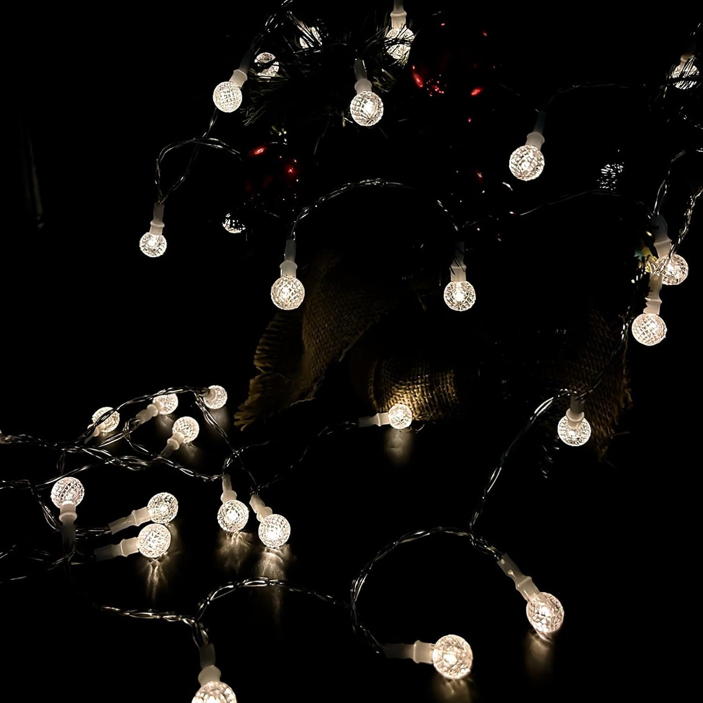G3, 100 8 (G3-100LED-Solar-Warm Anycosy Christmas String Lights LEDs Globe Solar Operated Strings Lights Warm White