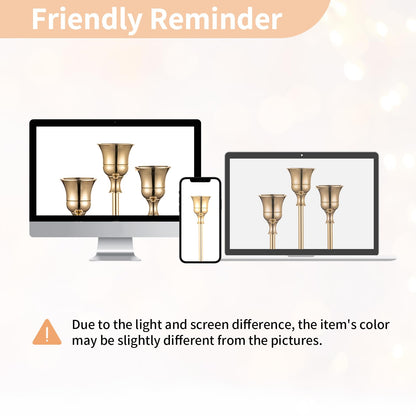 Nuptio Candlestick Candle Holders 30 Pcs Candle Stick Holder Gold Taper Candle Holder Candle Stand for Wedding Party Thanksgiving Halloween Birthday Mantel Baby Shower Table Centerpieces Decor
