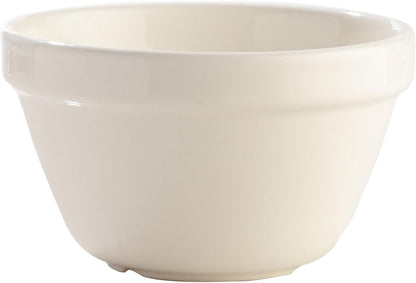 Mason Cash Original White Earthenware Pudding Basin, All-Purpose, 16 cm