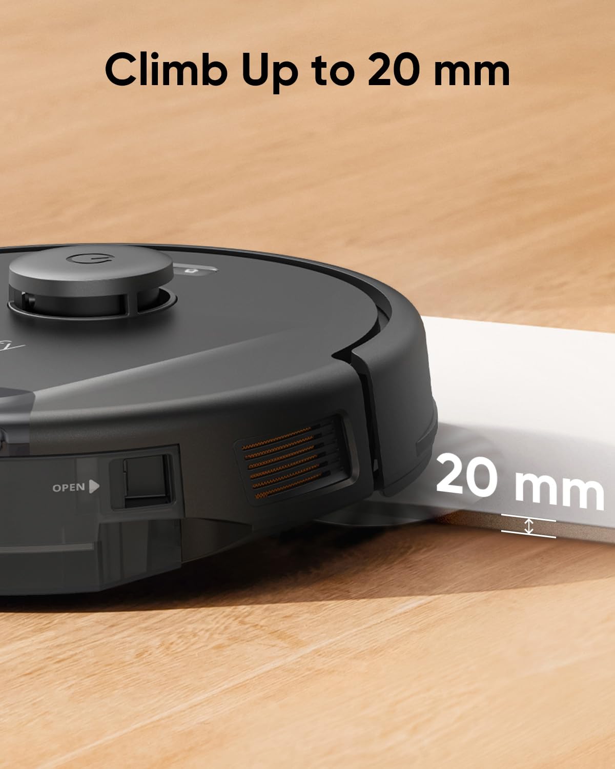 eufy L60 Robot Vacuum, Ultra Strong 5,000 Pa Suction, iPath Laser Navigation, for Deep Floor Cleaning, Ideal for Hair, Hard Floors