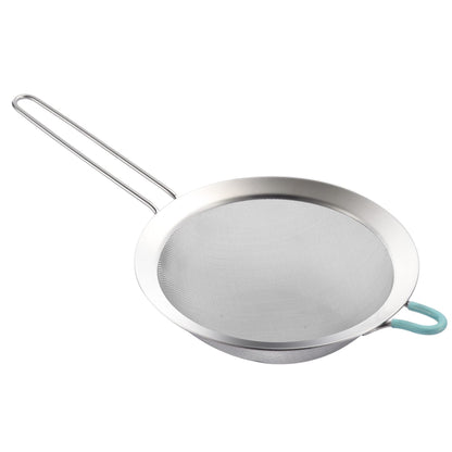 SUNWUKIN 304 Stainless Steel Fine Mesh Strainers for Kitchen, Colander-Skimmer with Handle, Sieve Sifters for Food, Tea, Rice, Oil, Noodles, Fruits, Vegetable
