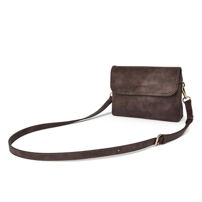 CHOLISS Small Crossbody Bags for Women, Vegan Leather Cell Phone Purse, Mini Travel Purse with Adjustable Strap