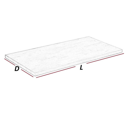 Nexel BTM430 Maple Bench Top, 48" W x 30" D x 1¾" Thick