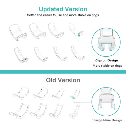 Invisible Ring Size Adjuster for Loose Rings Ring Adjuster Fit Any Rings, Assorted Sizes of Ring Sizer