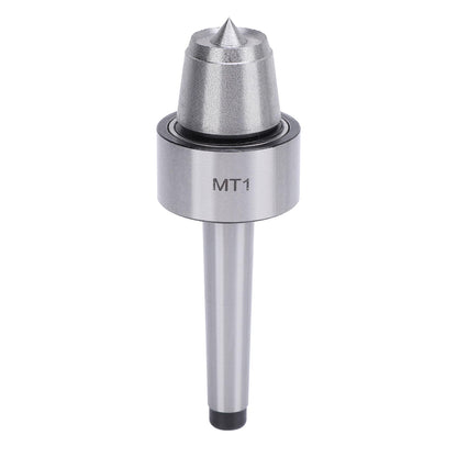 Wood Lathe Live Center MT1, 3.82''x1.3''High Turning Tool for Smooth Rotation Accurate Accessory Woodworking and Metalworking Projects Performance DIY Professional Use Fits MT1 Taper Spindles