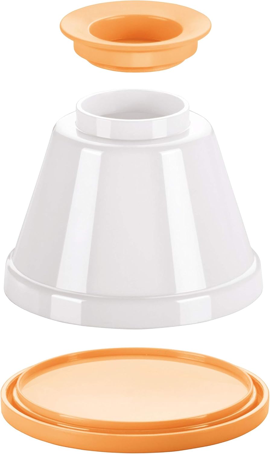 Tescoma 630591.00 Panna Cotta Mold, Set of 4 Cups with Lid