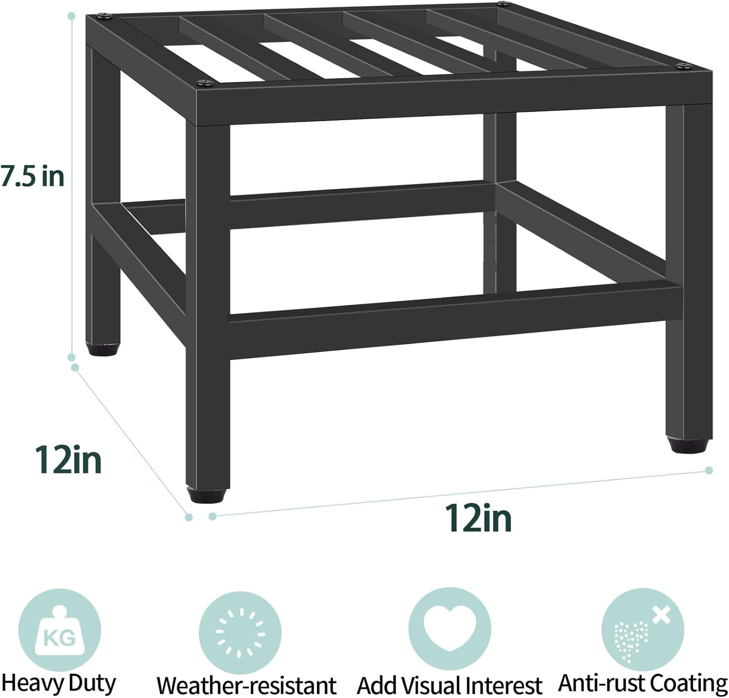 Lilybud--lily Plant Stand Indoor Outdoor, Single Plant Stands Metal Pedestal Stand for Indoor Outdoor, Iron Flower