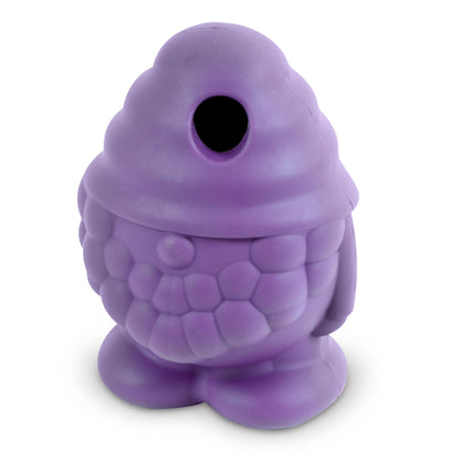 Brightkins Tough & Tumble Treat Dispenser Large Gnome - BPA Free Enrichment Treat Dispensing Dog Toy for Aggressive Play