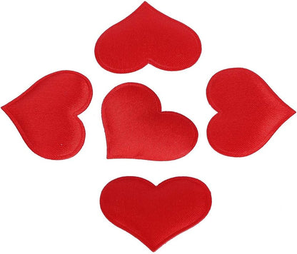 Heart Shape Decor, 500pcs/pack Red Heart Shape Petals Confetti Sponge Scatter for Wedding Party Decorations
