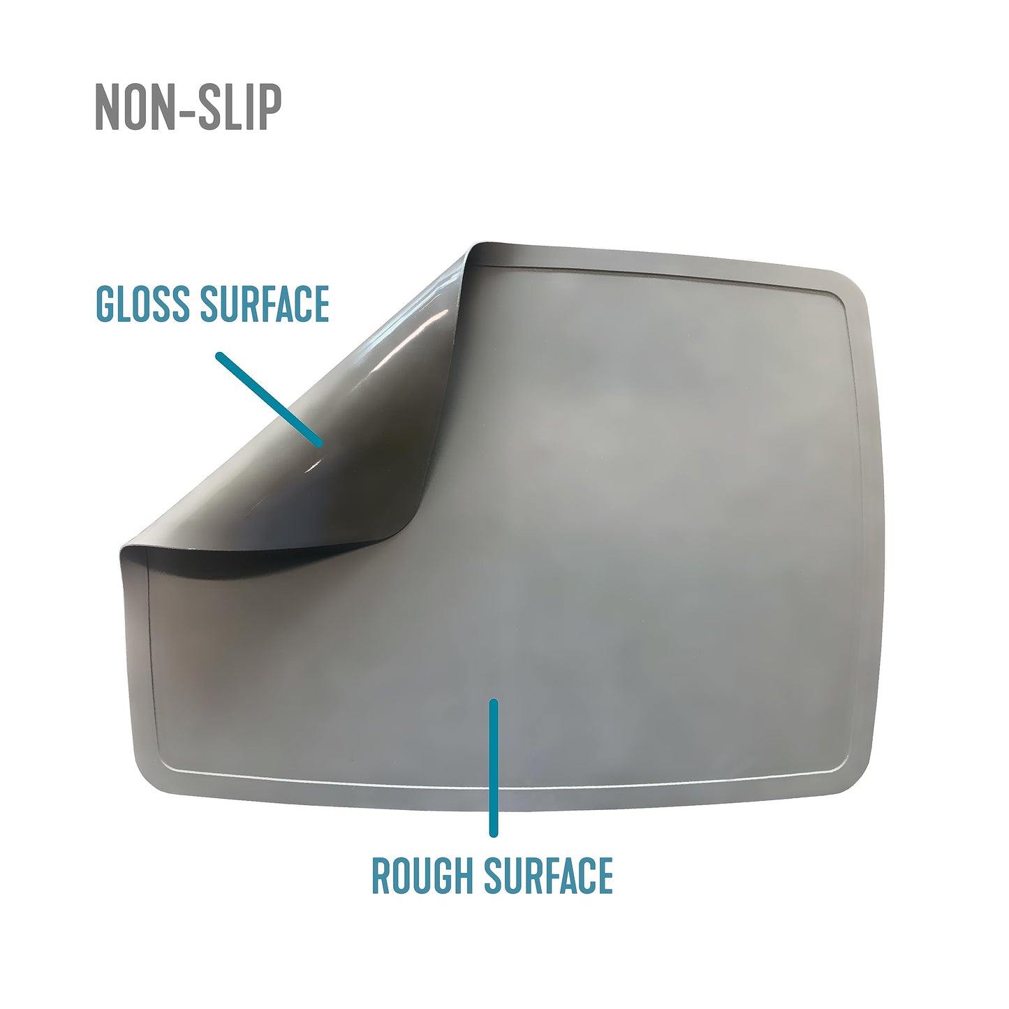 Stander Silicone Placemat Accessory, Non-Slip Waterproof Dining Mat, Multipurpose Table and Countertop Protector, Compatible with Stander's and Signature Life's Tray Tables
