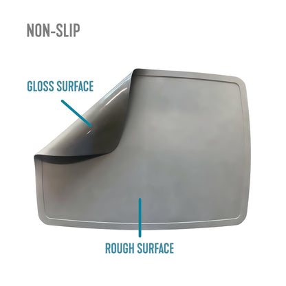 Stander Silicone Placemat Accessory, Non-Slip Waterproof Dining Mat, Multipurpose Table and Countertop Protector, Compatible with Stander's and Signature Life's Tray Tables