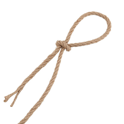 LEXININ 6mm Thick Jute Rope, 328 Feet Twisted Jute Twine, 6mmx100m Hemp Rope String for Crafts
