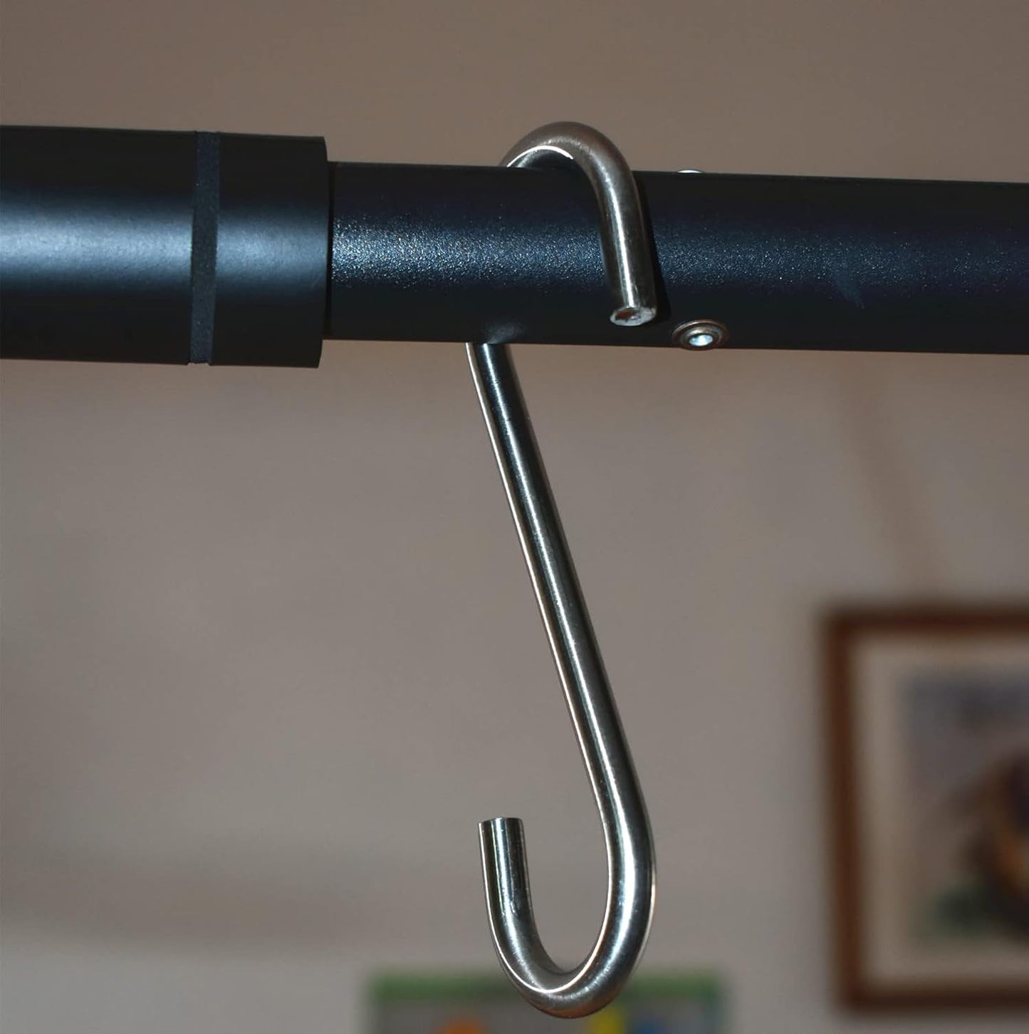 Heavy Duty S Hooks, Large 304 Stainless Steel Metal Hook, Rust Proof for Garden Outdoor Tools