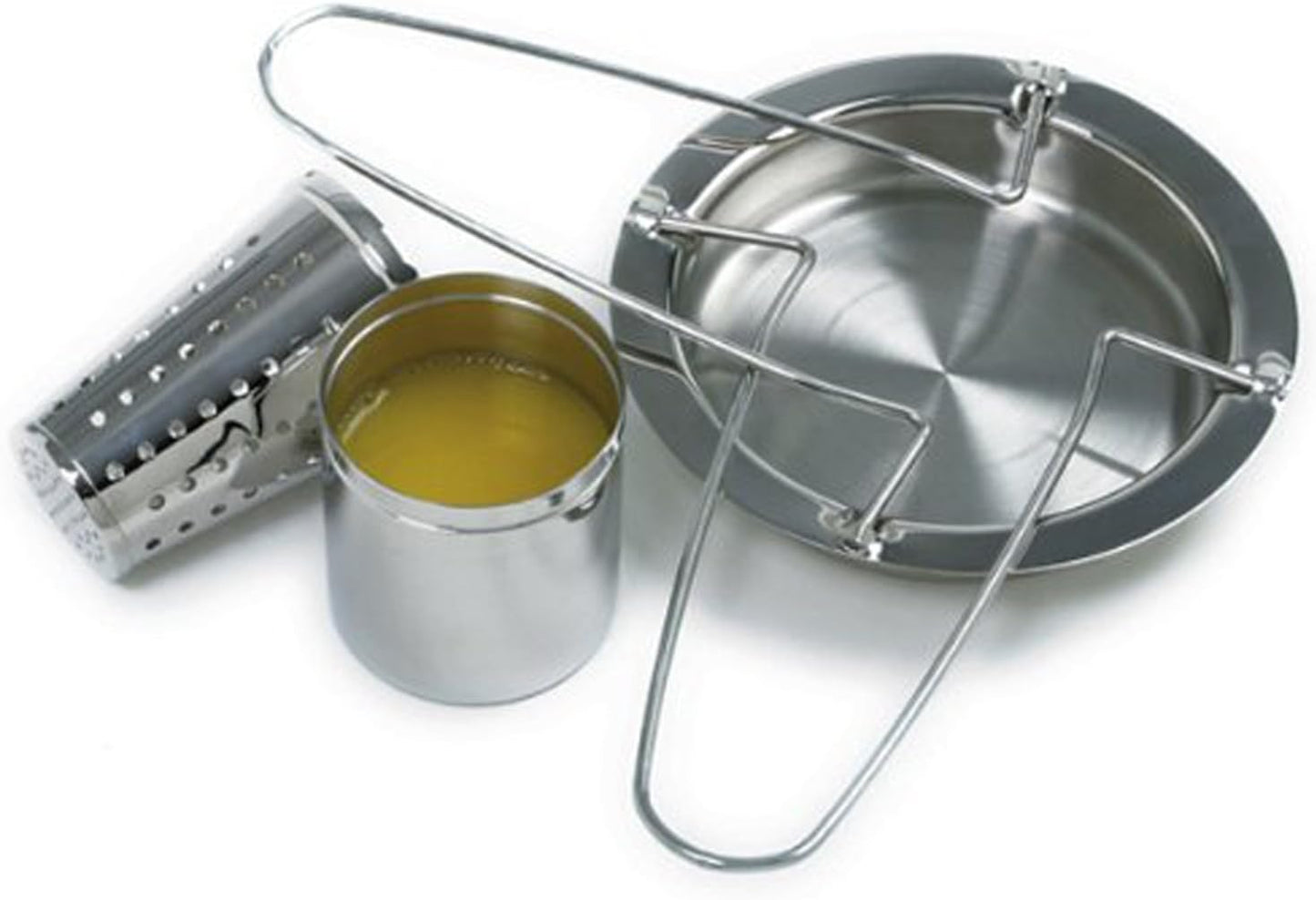 Norpro 265 Stainless Steel Vertical Roaster with Infuser, 8.5 inches, Silver