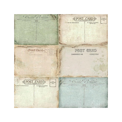 Stamperia Intl Scrapbooking Paper, Multi-Colored 10 Pack