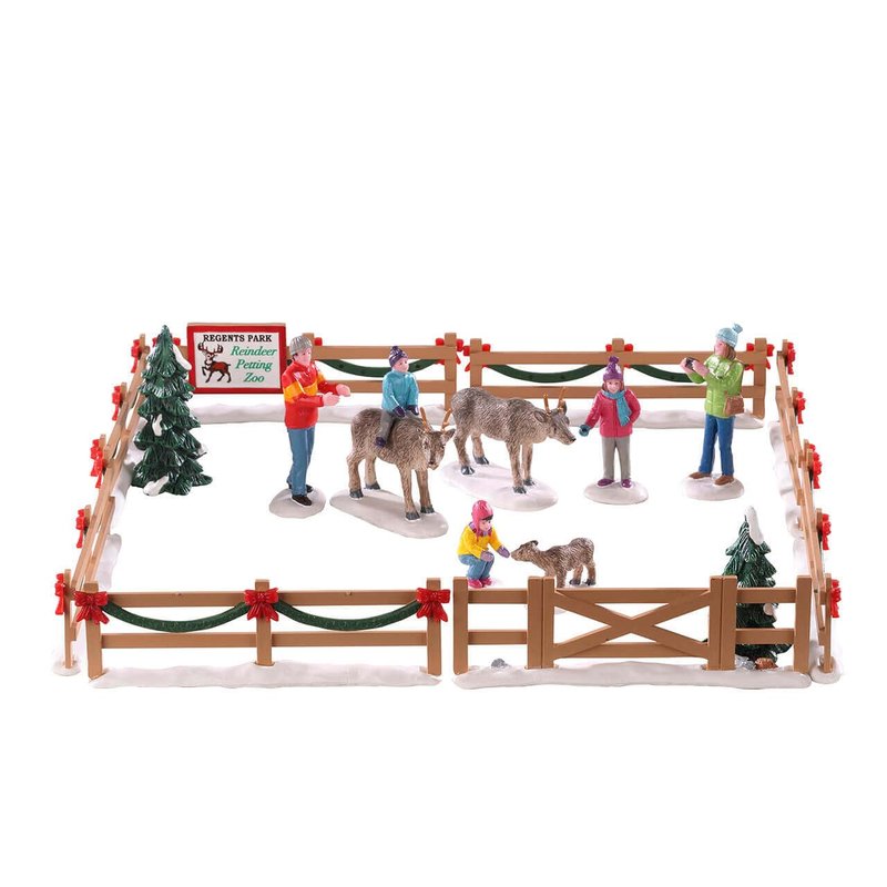 Lemax - Vail Village - Accessory: Reindeer Petting Zoo