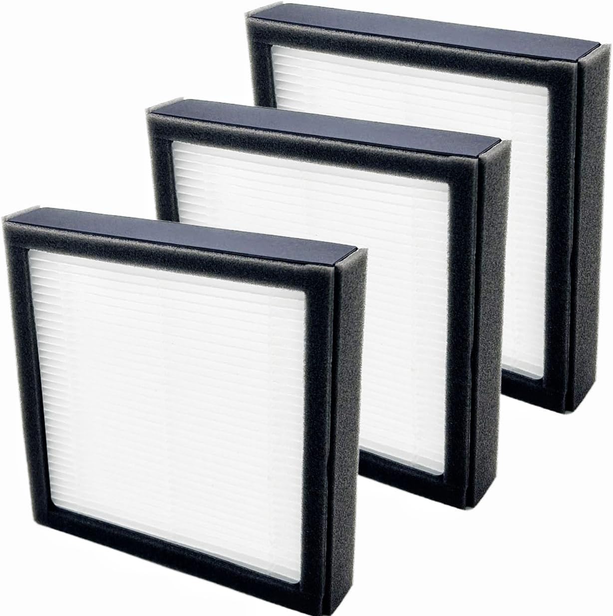 (3-Pack) True HEPA Filters Compatible with Afloia AQ8 Q8/Honati/Hysure Q7/Tenergy Sorbi DH02 Air Purifier 2-in-1