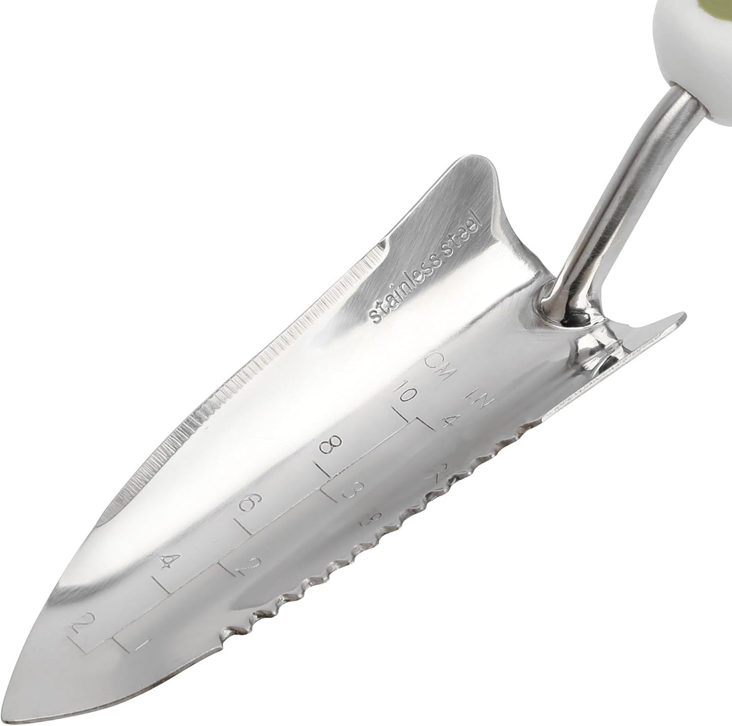Worth Garden Aluminium Garden Planting Trowel Shovel, 2-Color Combined Ergonomic Grip Hand Tool