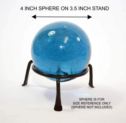 Basic Iron Display Ring Stand - 3.5 Inside Diameter x 2 High for Displaying Rings