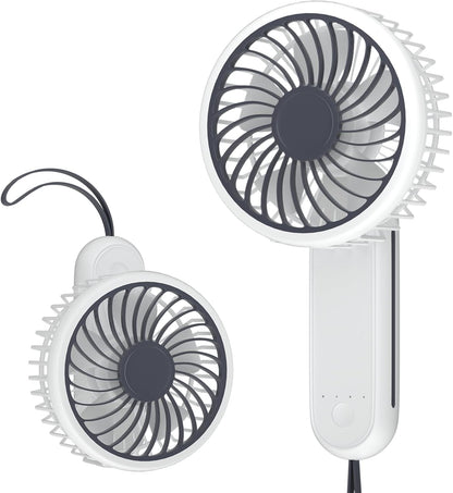 Magshion Portable Handheld 3-Inch Battery Operated Rechargeable Fan