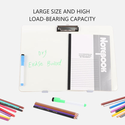 Slant Board for Writing 16 x 12 Inch Adjustable Dry Erase Writing Board Sloped Surface to Improve Handwriting Legibility 20°Slanted Clipboard for Writing Reading Drawing