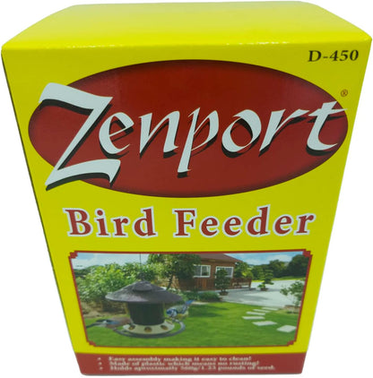 Zenport D450 Bird Feeder in Brown