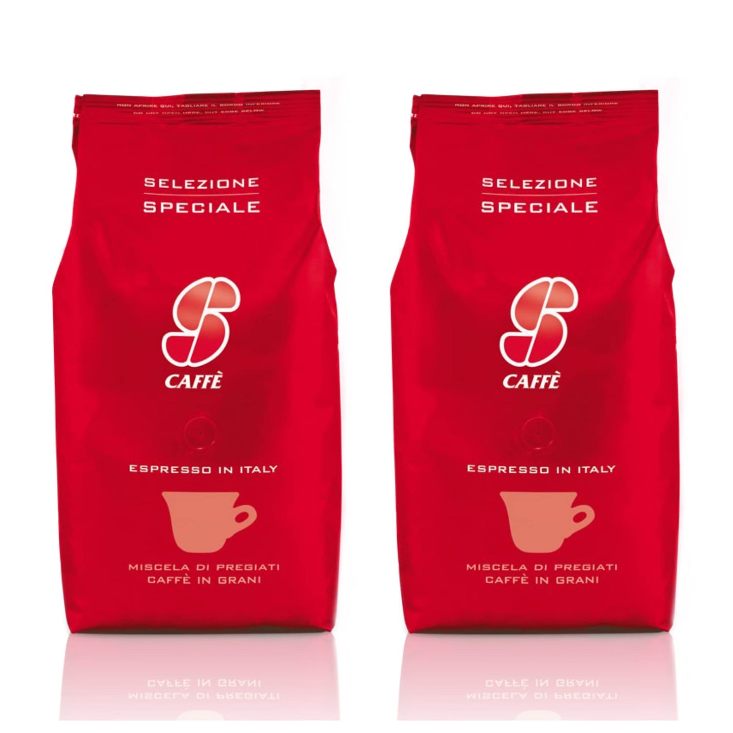 Essse Caffe 2 Kilo Bags of [Speciale by Essse The Passion] Espresso Beans