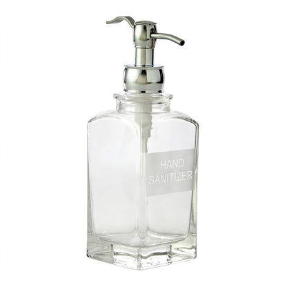 1 Pack Clear Glass Hand Sanitizer Dispenser by SKL Home Vern Yip