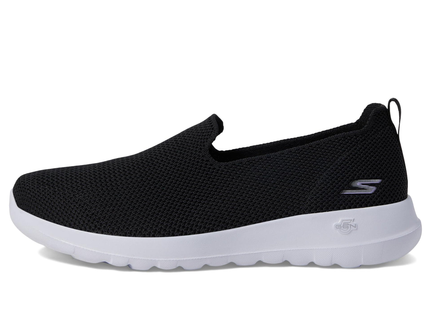 Skechers Women's GO Walk Joy-Sensational Day Sneaker, Black/Lavender, 9