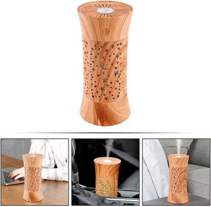 Healifty Decorative Desktop Humidifier Light, Delicate Mist Humidifier Lamp Set