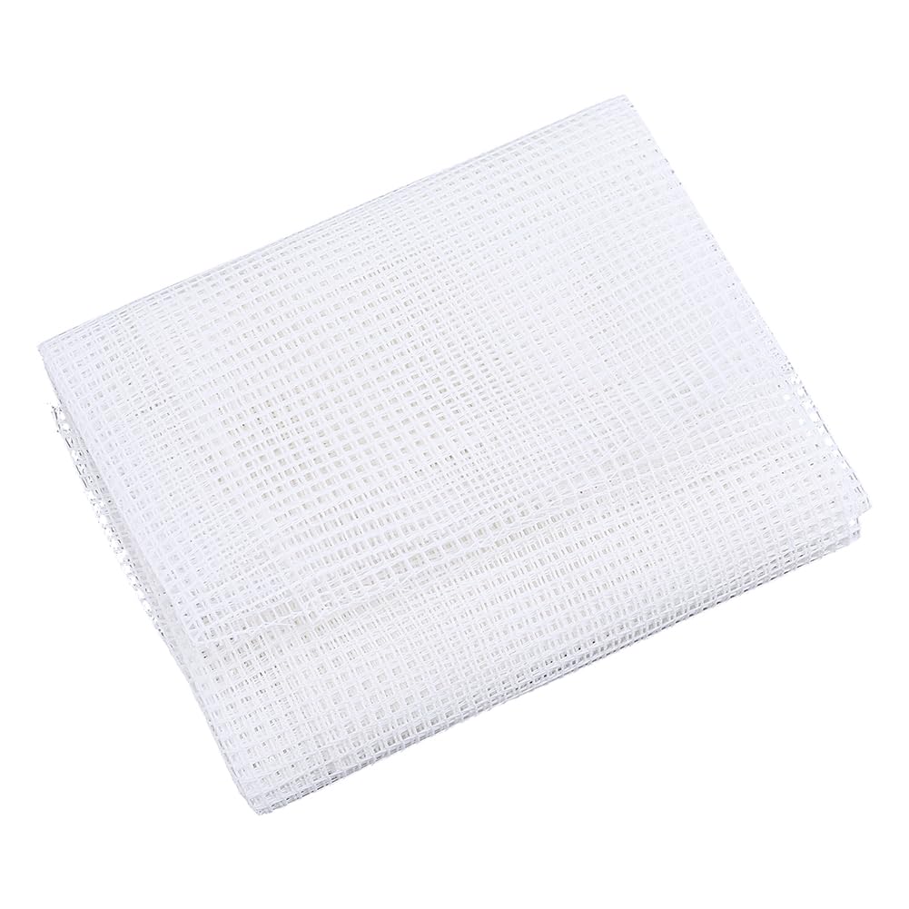 PH PandaHall 4CT Blank Rug Hooking Mesh 59x39 Inch Wide White Latch Hook Canvas Carpet Knitting Mesh Cloth Crocheting Tools for DIY Rug Tapestry Canvas Embroidery Woven Craft Projects Making