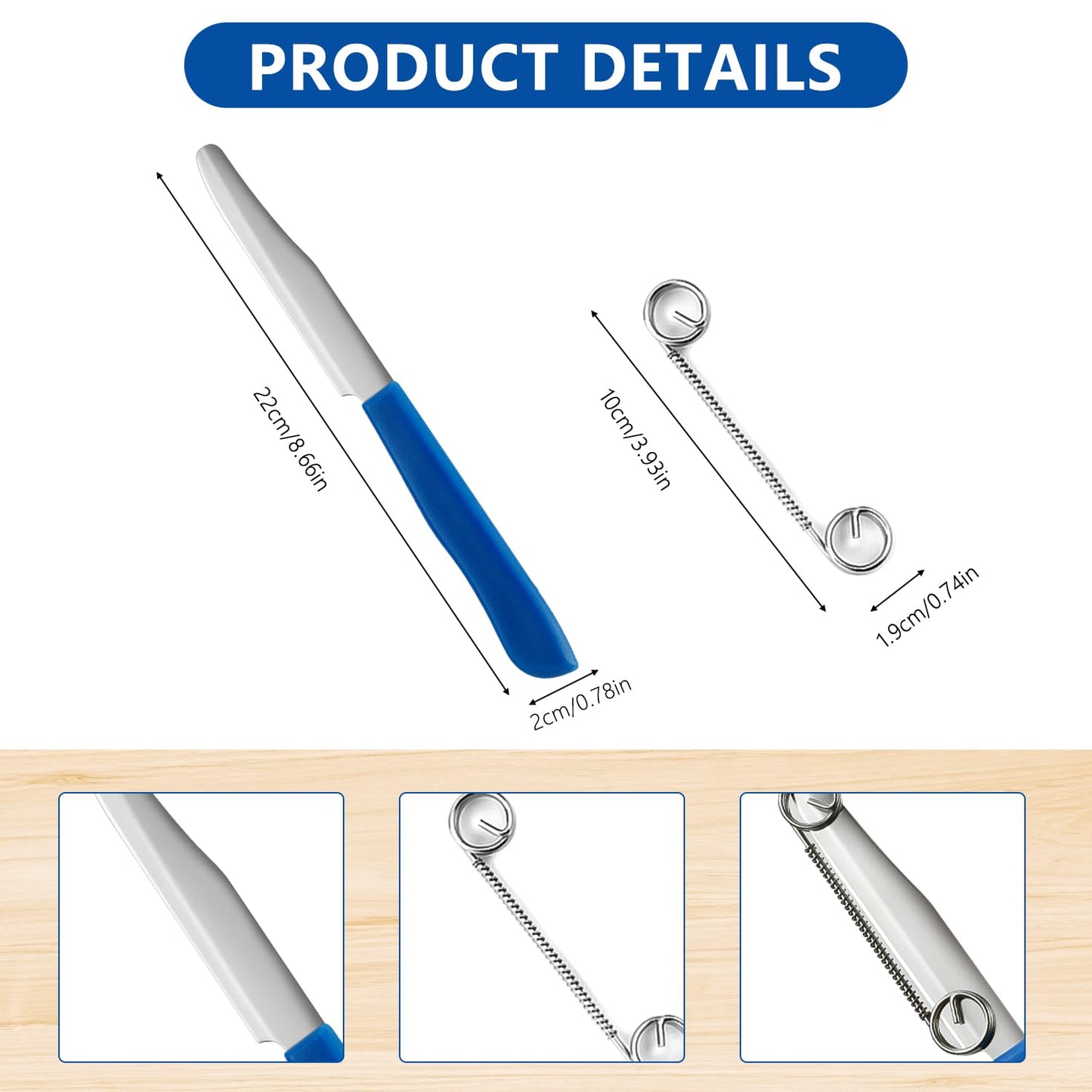 Quick Slicing Knife, New 3 in 1 Multifunctional Fruit Peeling Knife with Removable Spring, Kitchen Household Sharp Stainless Steel Fruit and Vegetable Fruit Slicing Knife (2pcs)