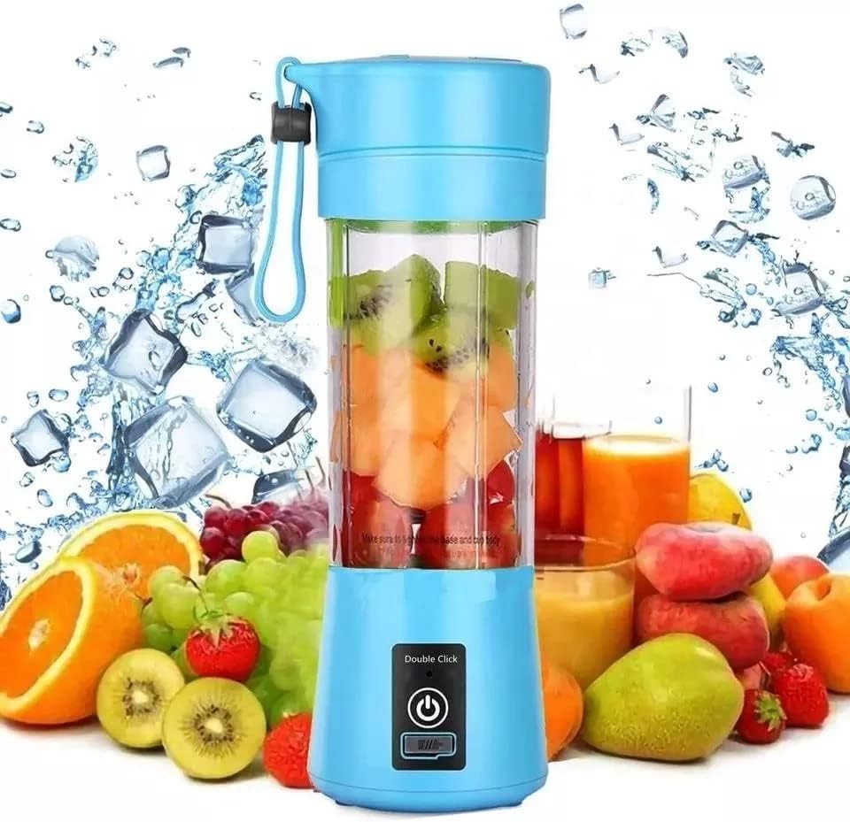 TITANFINITY Portable Rechargeable Battery Juice Blender, Mini Juicer Smoothie Blender 380ML