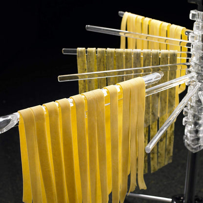 Hicook Pasta Drying Rack Collapsible Spaghetti Dryer Stand Noodles Drying Holder Hanging Rack Tall Spaghetti Noodle Dryer Stand Pasta-Tree