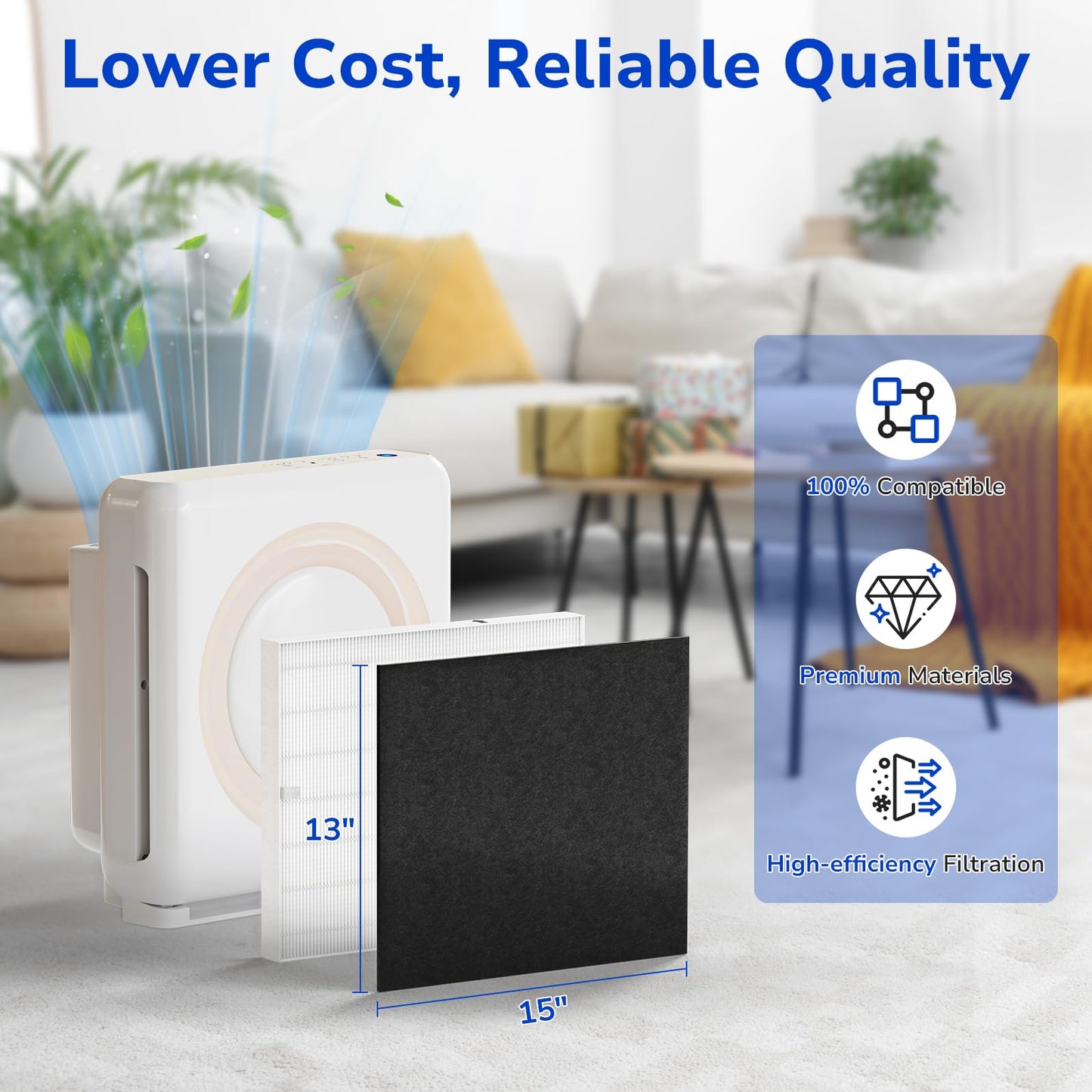 Fil-fresh Airmega AP-1512HH Filter Replacement for Coway Air Purifier