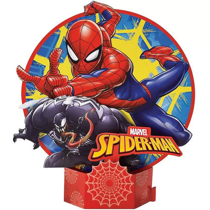 Spider-Man Webbed Wonder Table Decoration - 11.4" (Pack of 1) - Durable Material - Perfect for Superhero Fans and Themed Celebrations