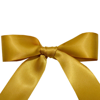 Morex Ribbon Double Face Satin Ribbon, 7/8"" x 50 Yd, Dijon, Silk Ribbons for Gift Wrapping, Birthday Gifts, Satin Dress for Women, Crafts, Wedding
