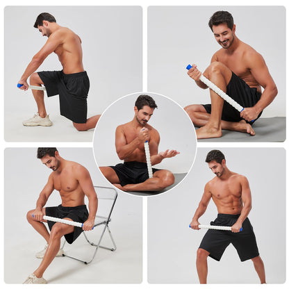 Muscle Roller, Massage Roller Stick for Athletes, Help Reducing Muscle Soreness Cramping Tightness Leg Arms Back Calves Muscle Massager
