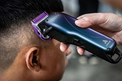 Andis 560974 Limited Edition Slimline Pro Cord/Cordless Beard Trimmer, Lithium Ion T-Blade Trimmer, Close Cutting T-Blade Zero Gapped, Galaxy