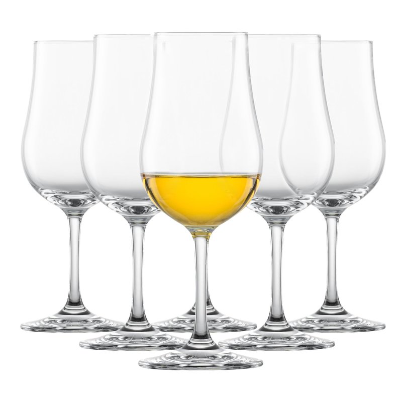 SCHOTT ZWIESEL Bar Special Whiskey Nosing Glass (Set of 6), Nosing Tasting Glass for Whiskey, Dishwasher-Safe Tritan Crystal Glasses, Made in Germany (7 Ounce)