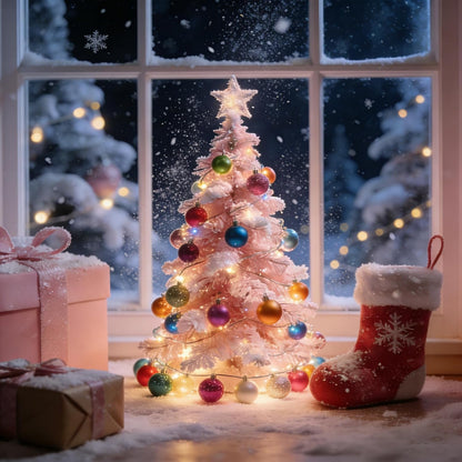 RGQSUN Christmas Fake Snow | 5.3oz Artificial Snow Powder for Holiday Crafts & Decorations