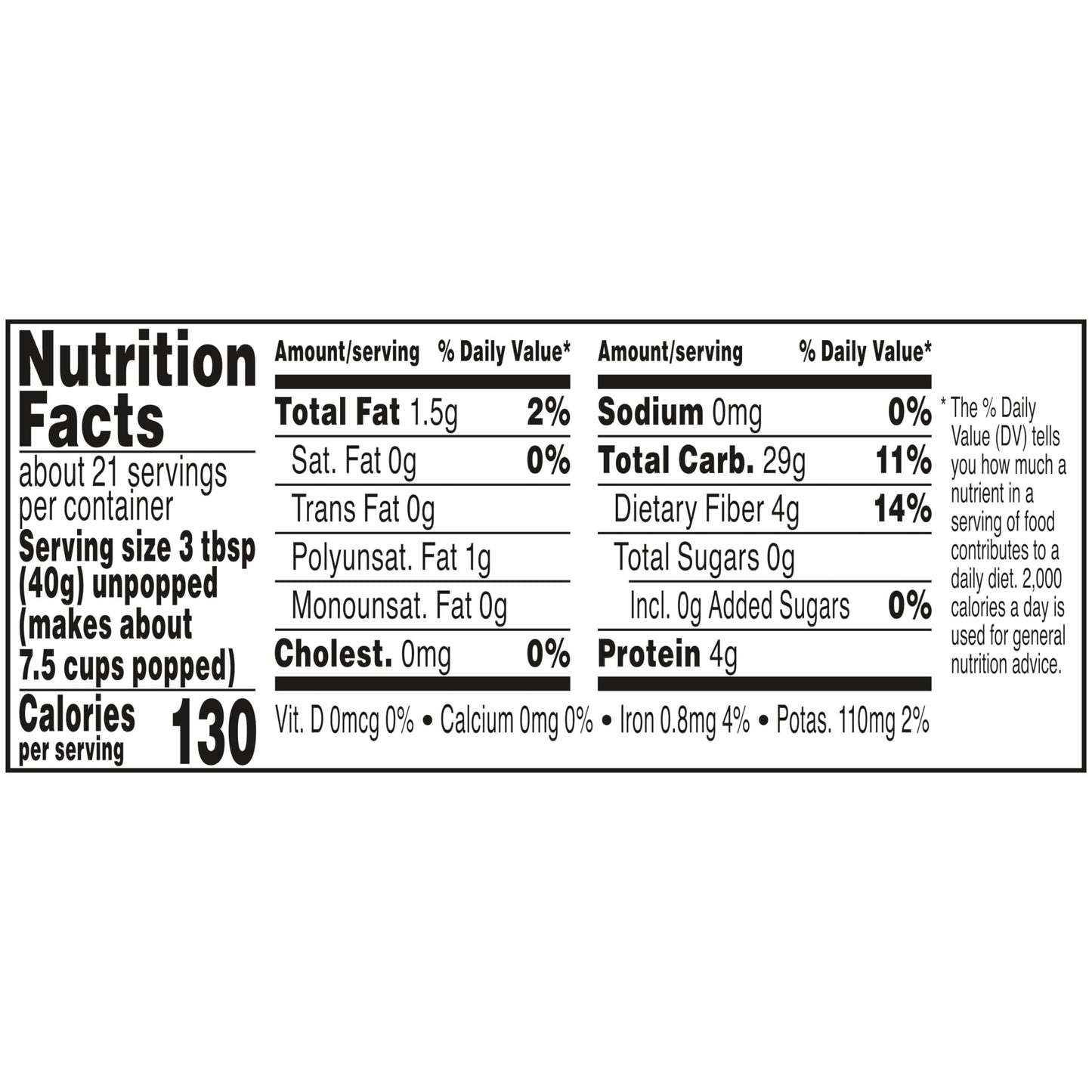 Orville Redenbacher's Gourmet Popcorn Kernels, Original Yellow, 30 oz.