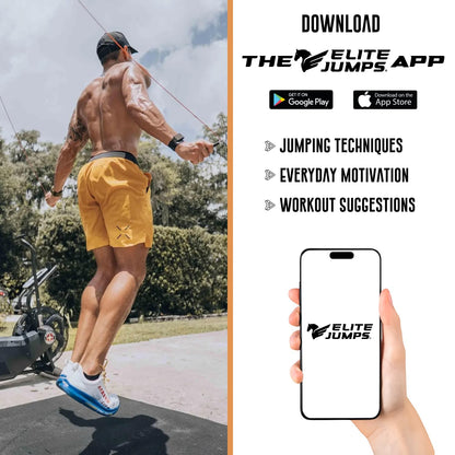 Elite SRS Beaded Jump Rope Adult For Fitness - Beaded Heavy Skipping Rope for Exercise - Unbreakable Long Handles and Shatterproof Beads - Designed for Beginners or Pros - Heavy Beaded Exercise Jump
