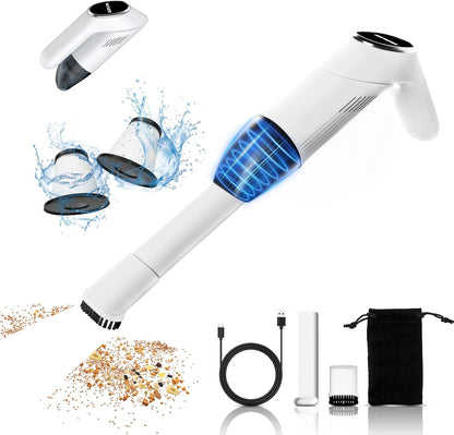 Handheld Cordless Vacuum, 120W/12KPa High Power Wireless Car Vacuum Cleaner, Lightweight Mini for Pet Hair, Home