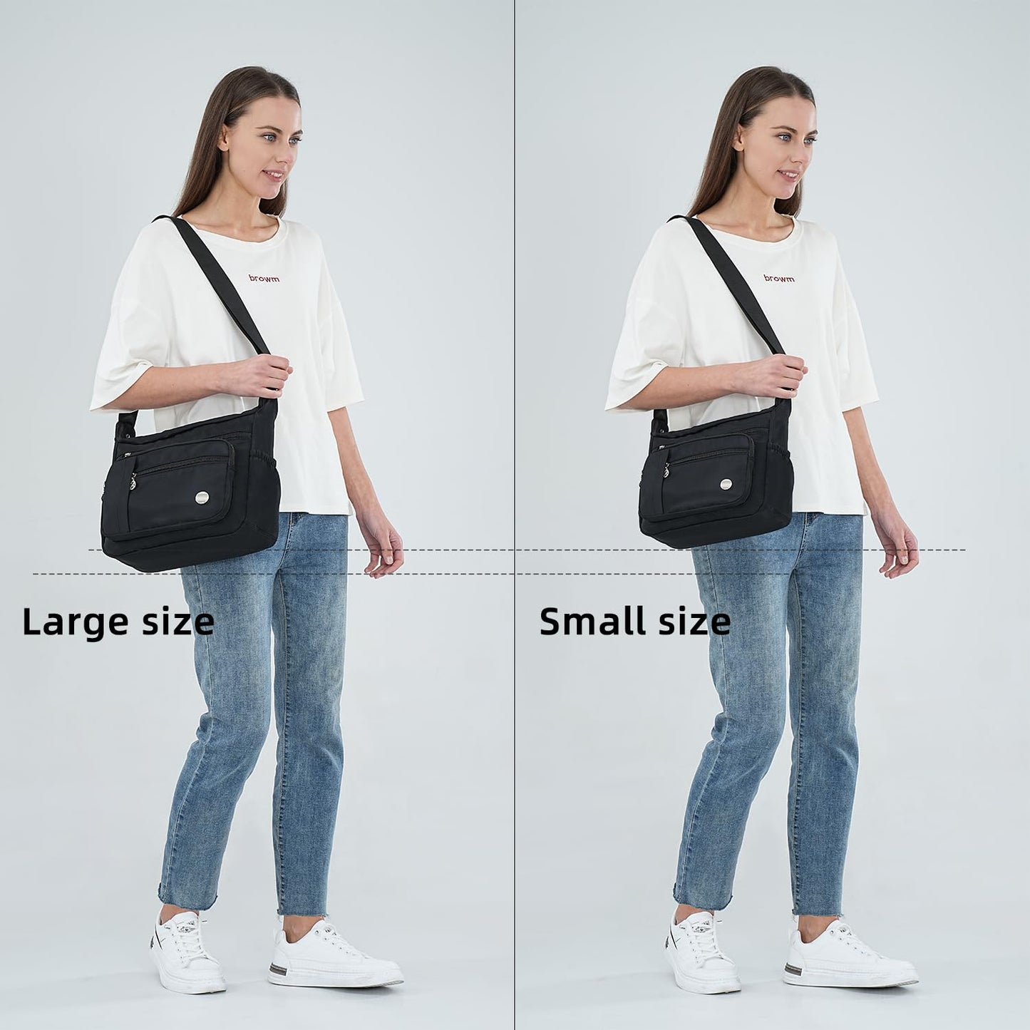 MINTEGRA Women Shoulder Handbag Roomy Multiple Pockets Bag Ladies Crossbody Purse Fashion Tote Top Handle Satchel