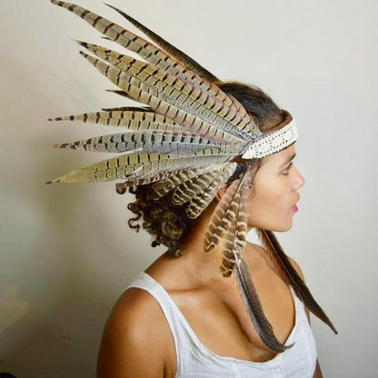 MAOFENG 12pcs Natural Feathers Male Ringneck Pheasant Tails Feathers 16-18inch 40-45cm for Crafts Wedding Party Performance Home DIY Decoration,Male Pheasant Feathers
