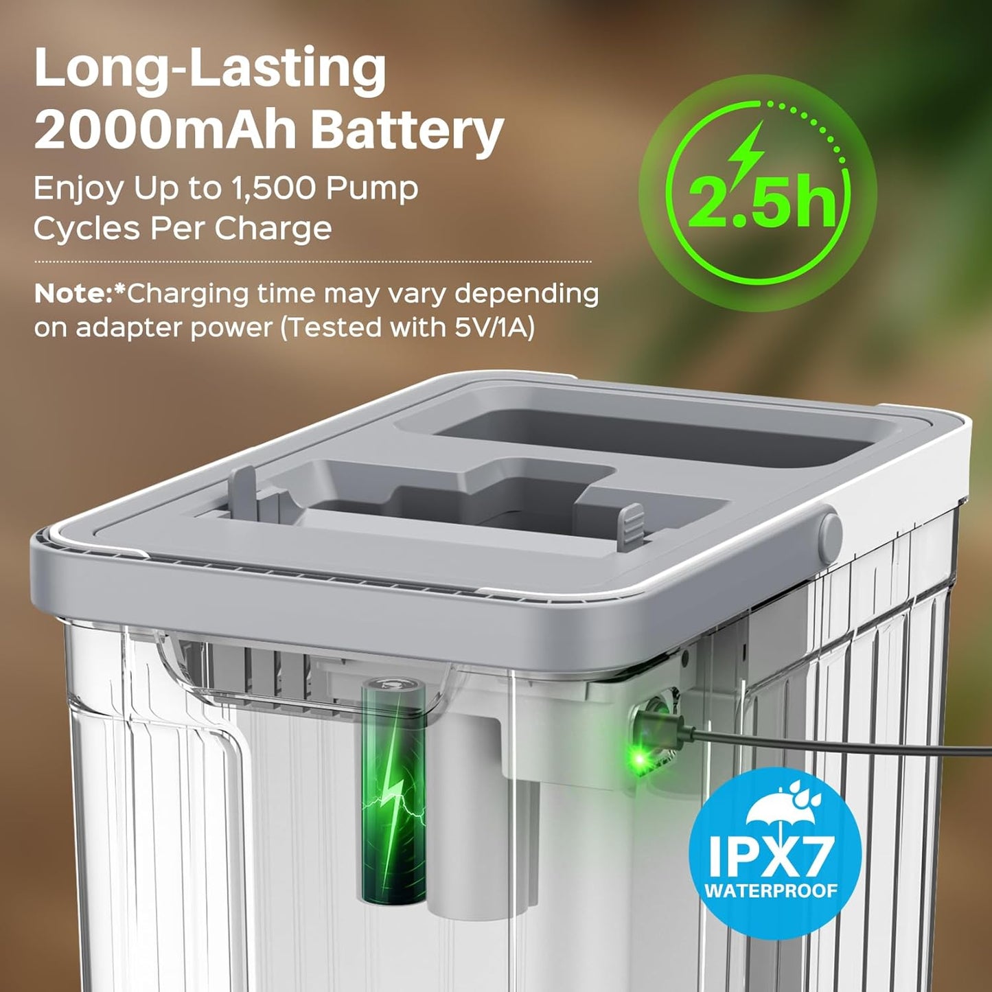 Skiennix Mop and Bucket Set - Auto Pump with 3-Zone Water Separation | Flat Mop System with Wheels & 4 Reusable Pads